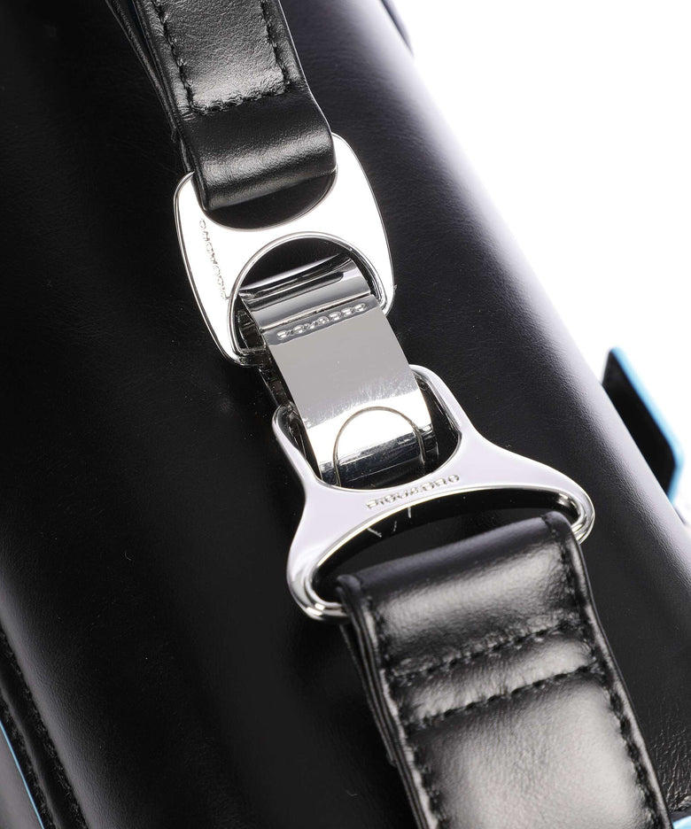 Piquadro Blue Square Briefcase black