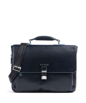 Piquadro Blue Square Cartella blu