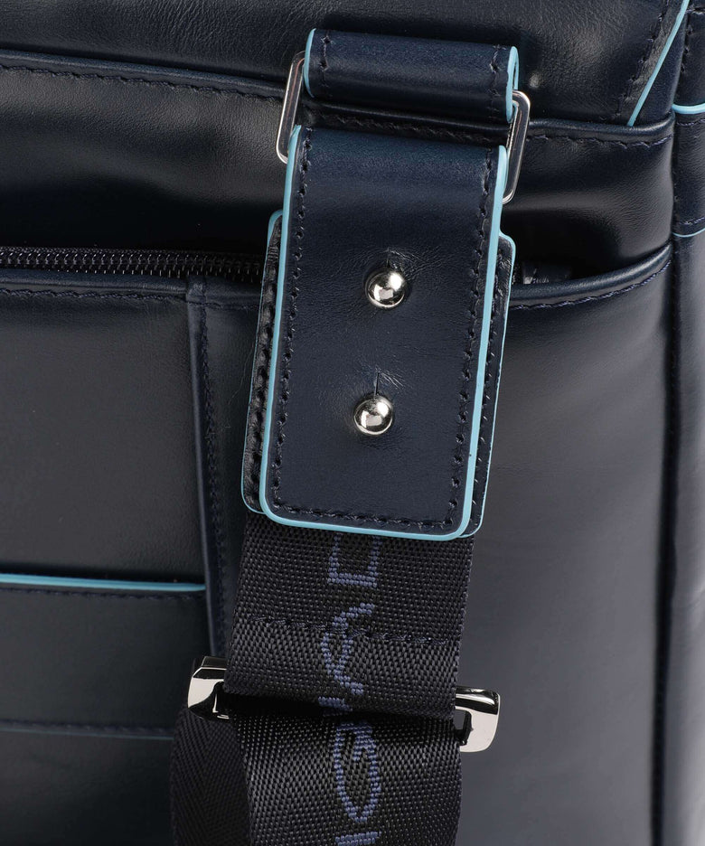 Piquadro Blue Square Briefcase blu