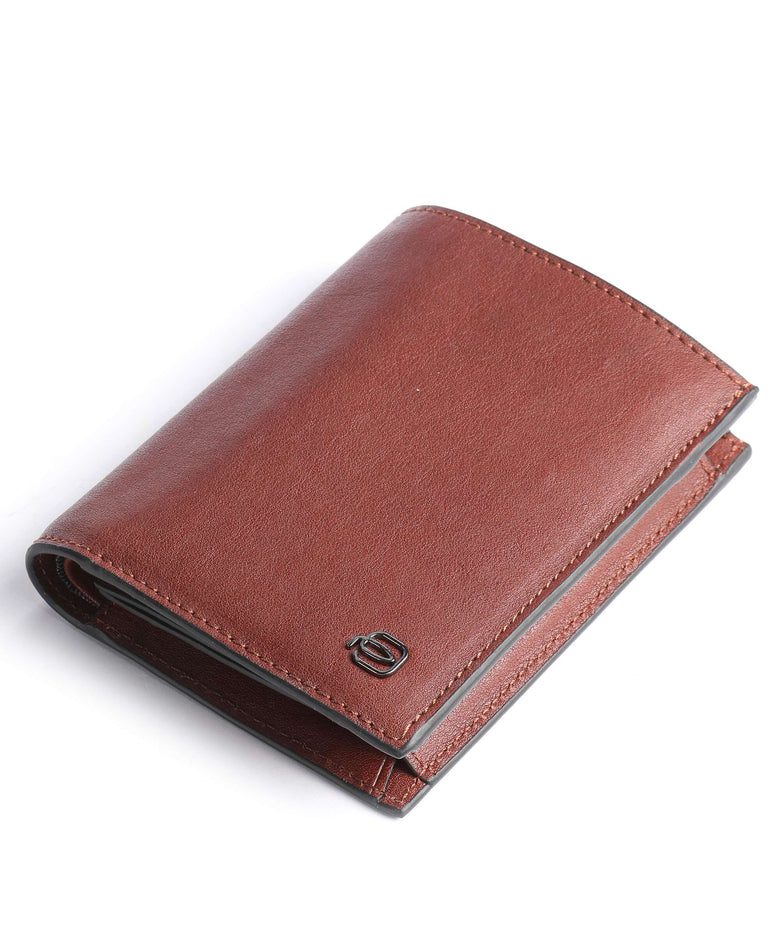 Piquadro Black Square RFID Wallet tabacco