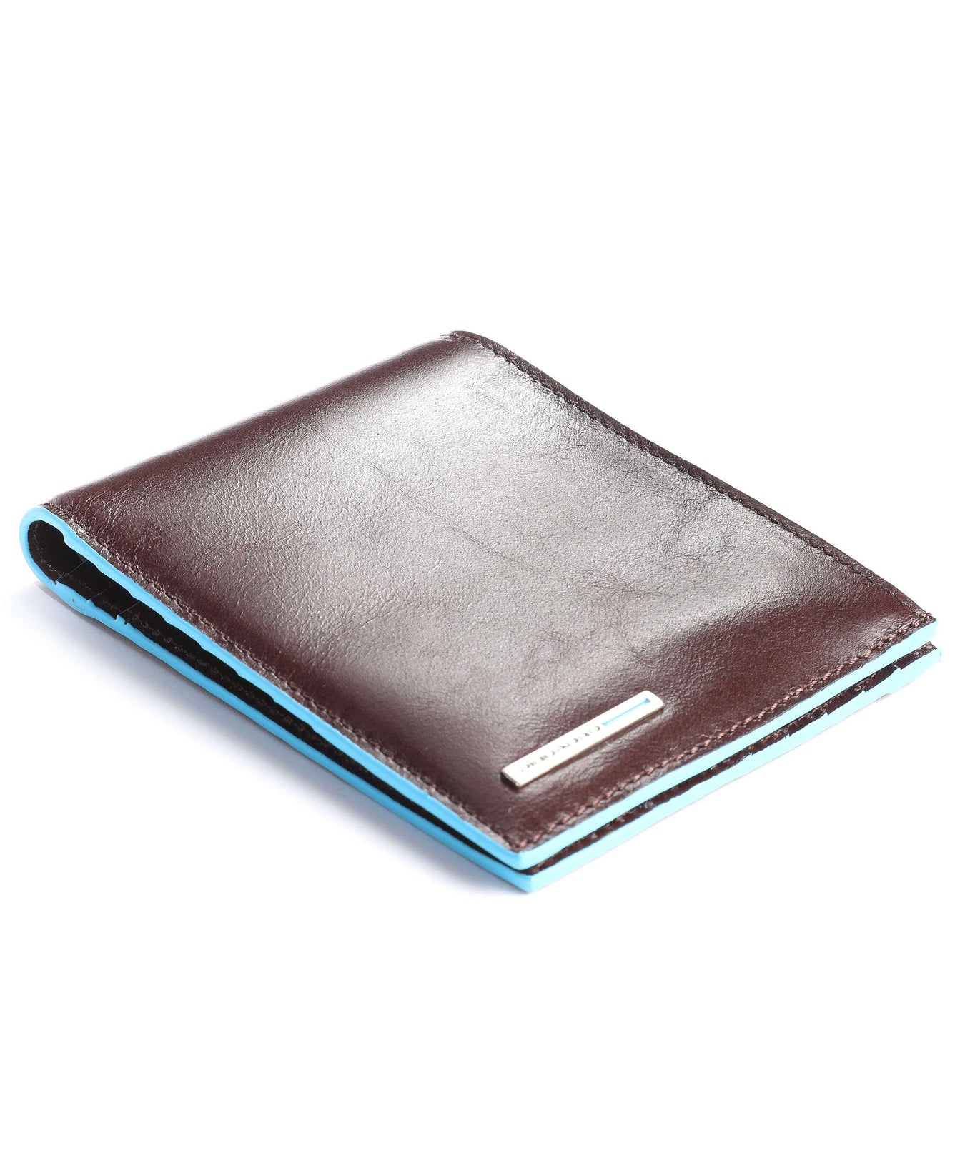 Piquadro Blue Square RFID Credit card holder mahogany