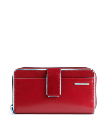 Piquadro Blue Square RFID Portafoglio red