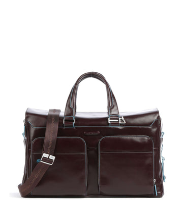 Piquadro Blue Square Borsone da weekend mahogany