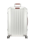 Piquadro Alu Spinner (4 wheels) grey/hide