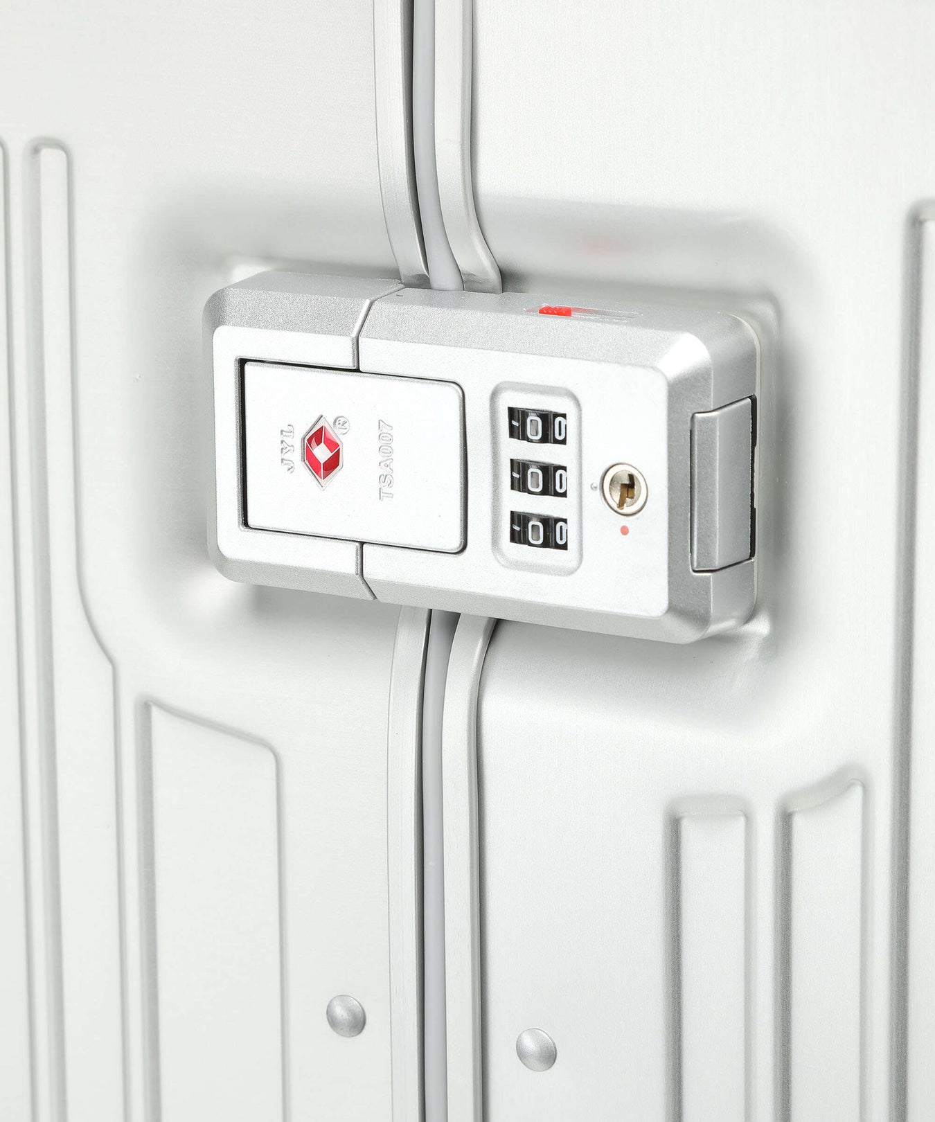 Piquadro Alu Spinner (4 wheels) grey/hide