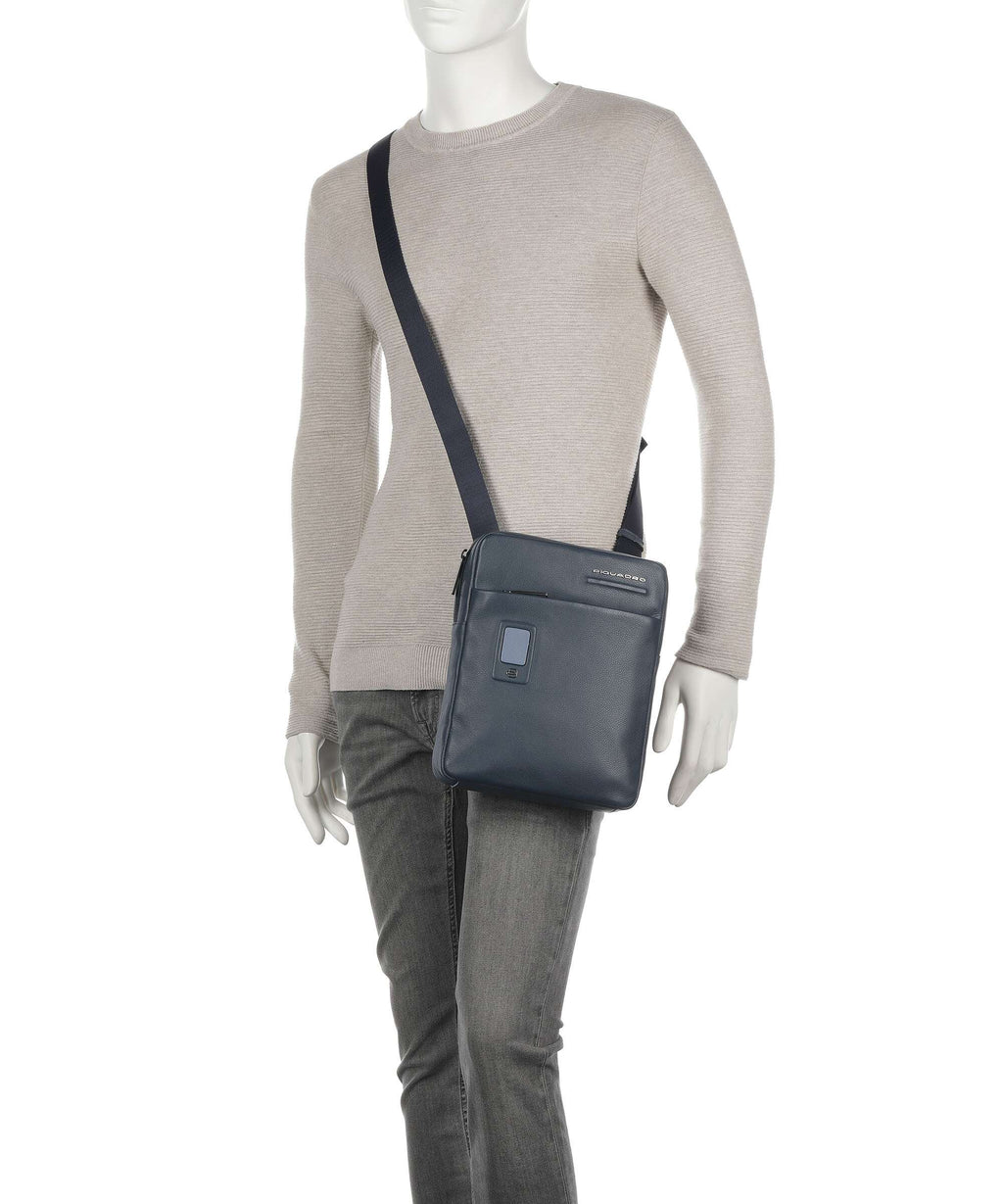 Piquadro Akron Crossbody bag blue