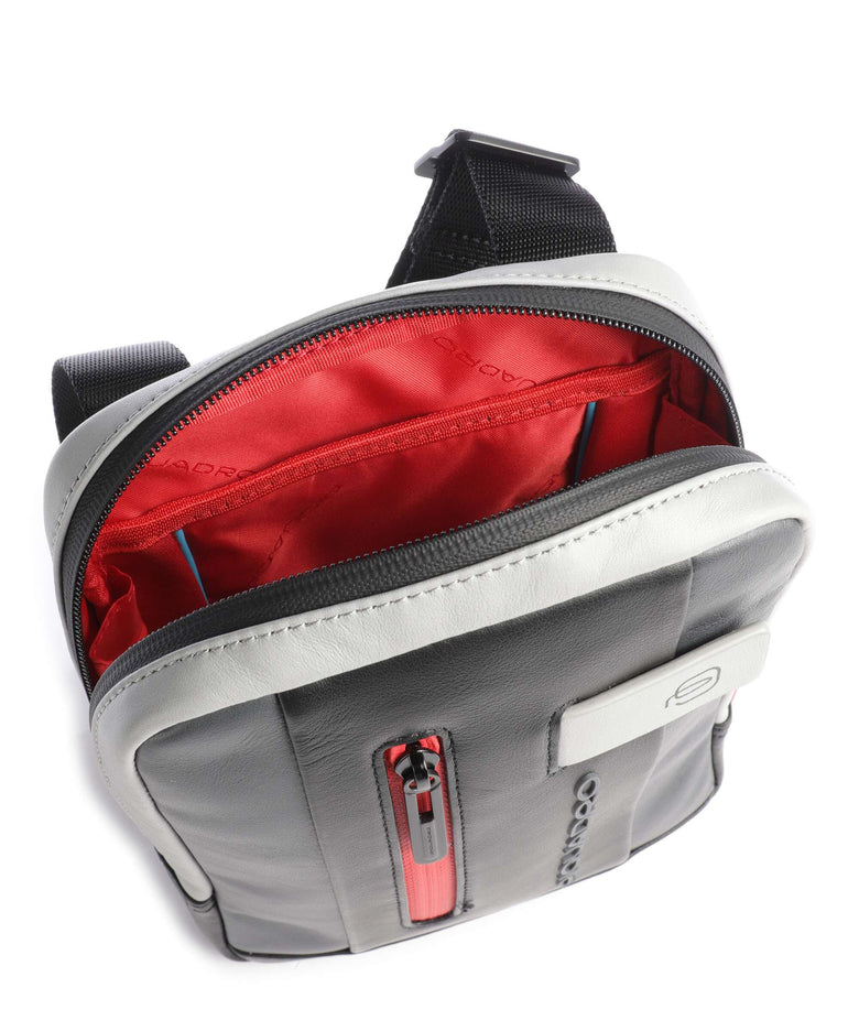 Piquadro Urban Crossbody bag grey/black