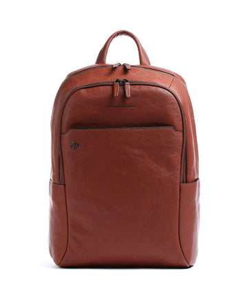 Piquadro Black Square Zaino porta pc tobacco