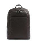 Piquadro Black Square Zaino porta pc dark brown