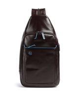 Piquadro Blue Square Borsa sling mahogany