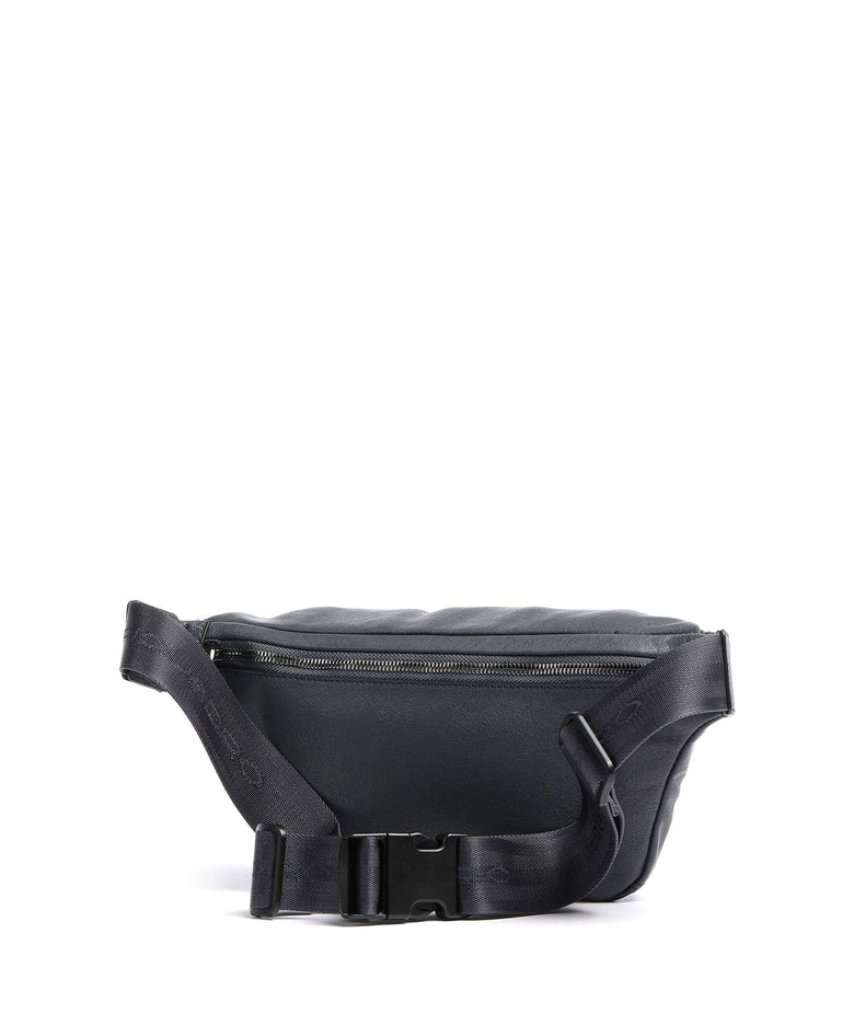 Piquadro Black Square Fanny pack blue ocean