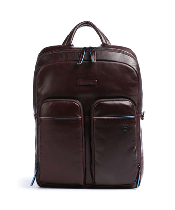 Piquadro Blue Square Revamp Zaino porta pc mahogany