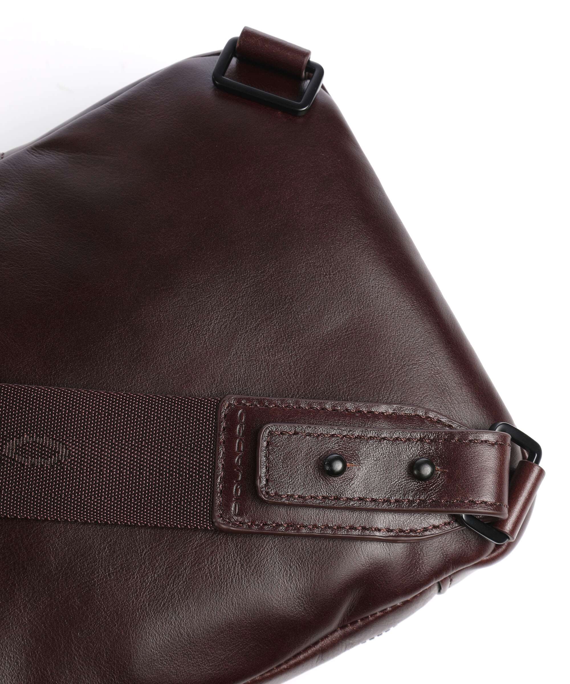 Piquadro Blue Square Revamp Sling bag mahogany