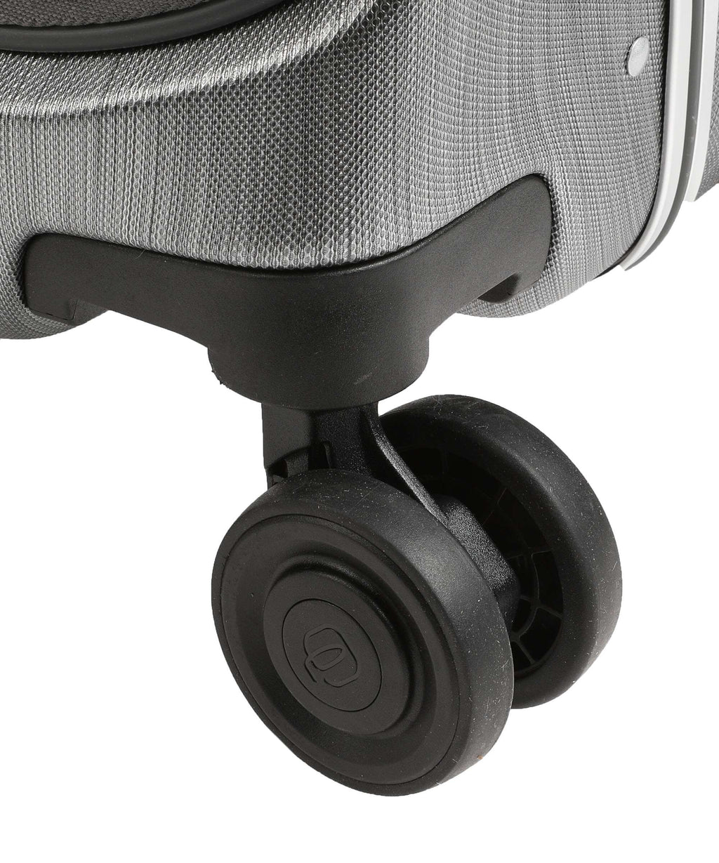 Piquadro PQLM Spinner (4 wheels) black/natural tan