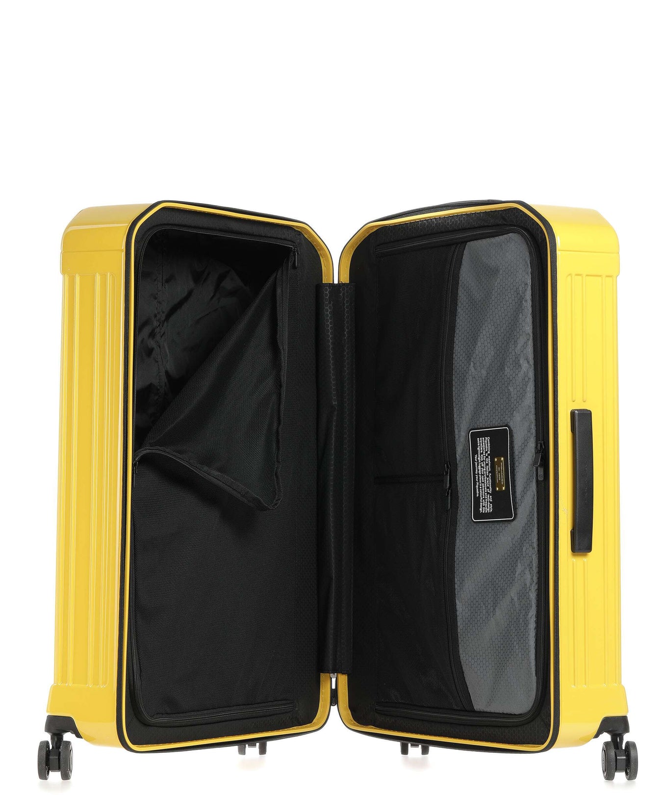 Piquadro Spinner (4 wheels) lemon yellow