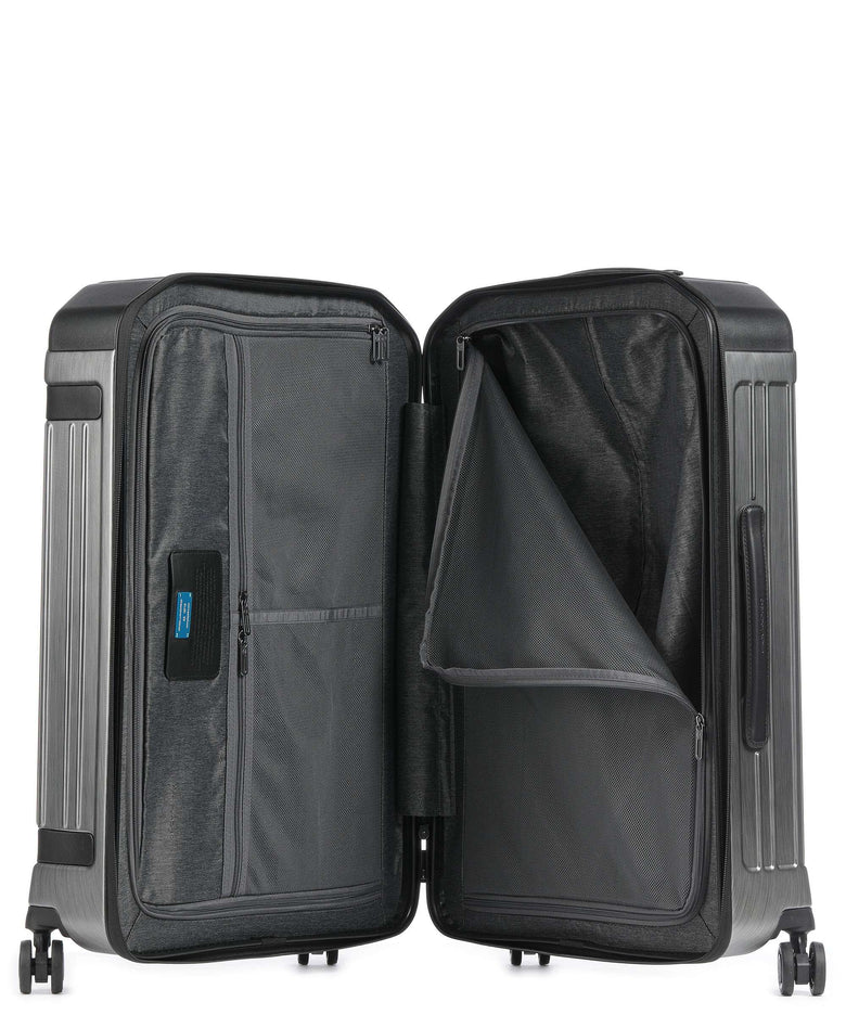 Piquadro PQL-Premium Spinner (4 wheels) grey/black