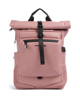 Piquadro Corner 2.0 Rolltop backpack pink