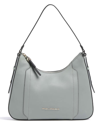 Piquadro Circle Borsa a spalla verde menta