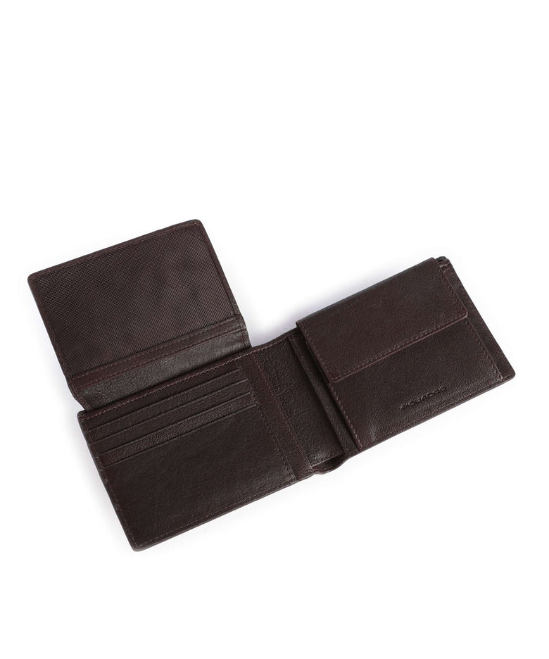 Piquadro Carl RFID Wallet testa di moro