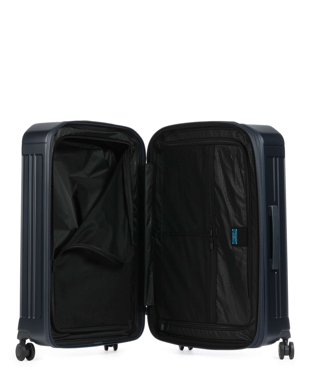 Piquadro PQ Light M Spinner (4 wheels) blu opaco