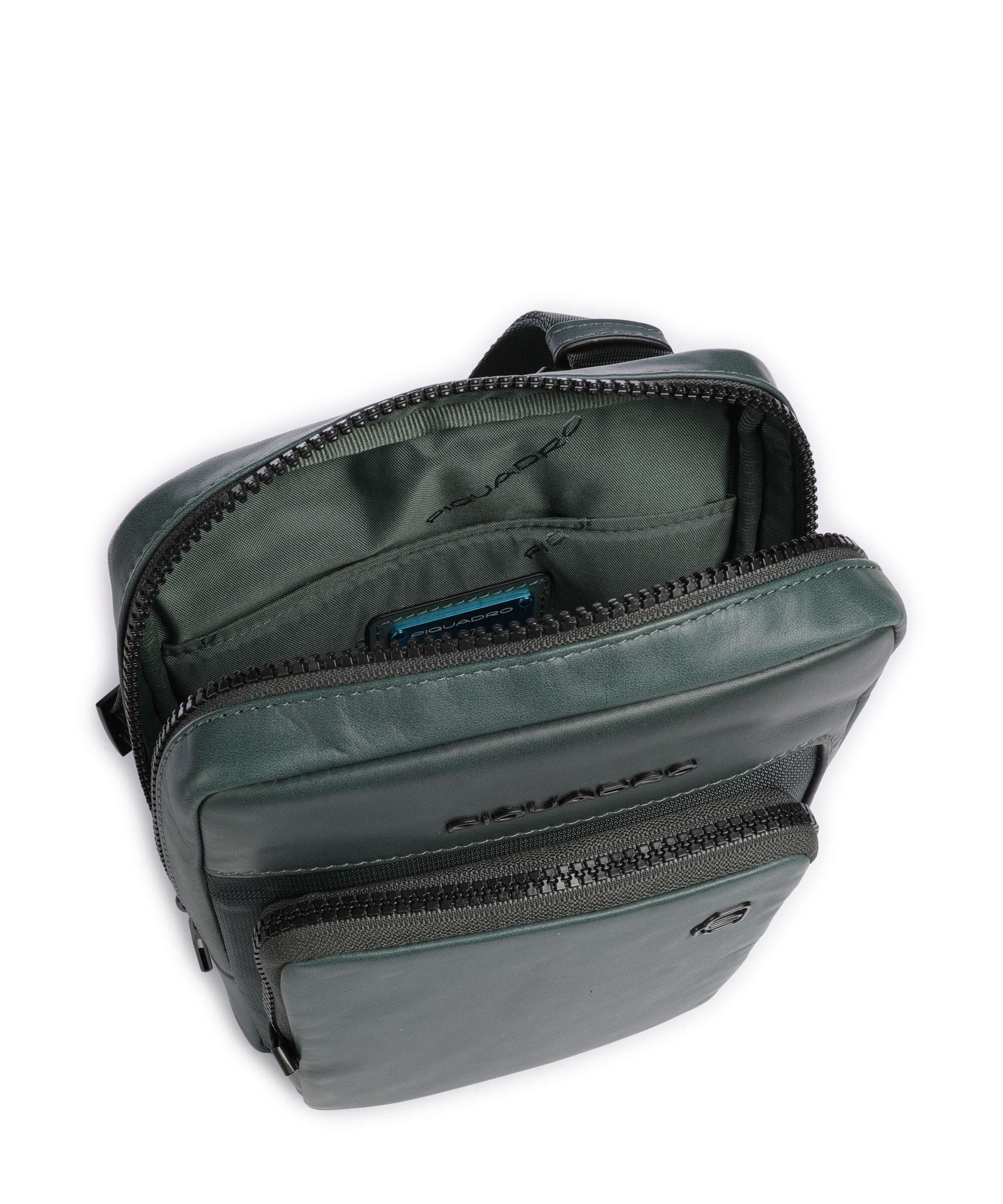 Piquadro Liko Crossbody bag mirto