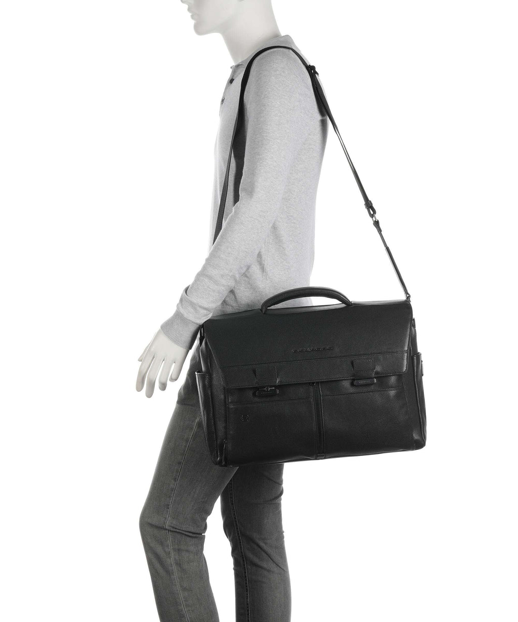 Piquadro Wollem Briefcase nero