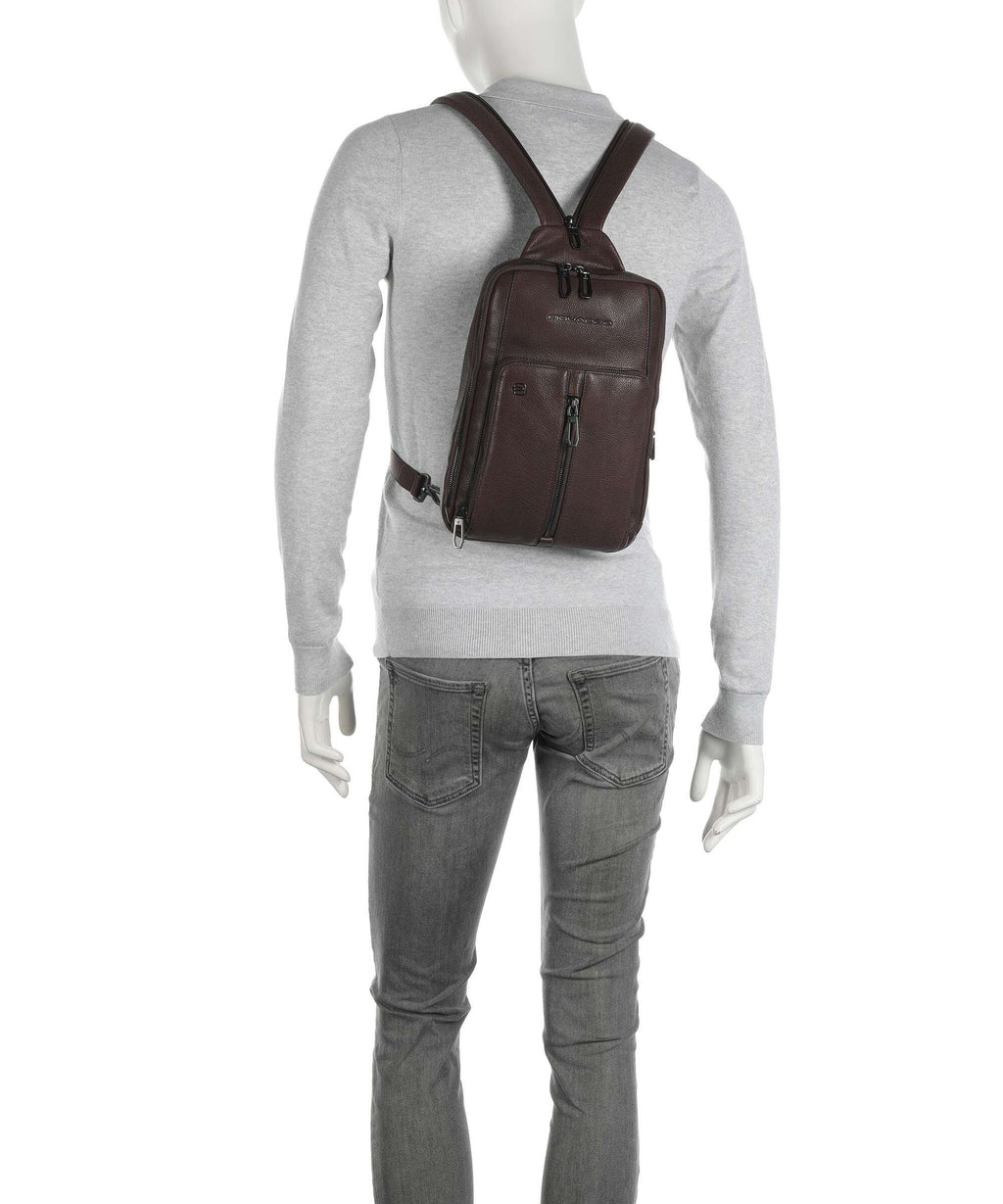 Piquadro Wollem Sling bag testa moro