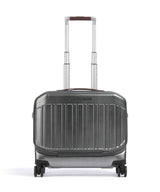 Piquadro PQ-LM Cartella con ruote nero/cuoio