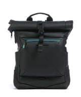 Piquadro Corner 2.0 Rolltop backpack nero