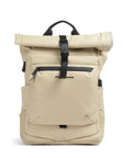 Piquadro Corner 2.0 Rolltop backpack beige