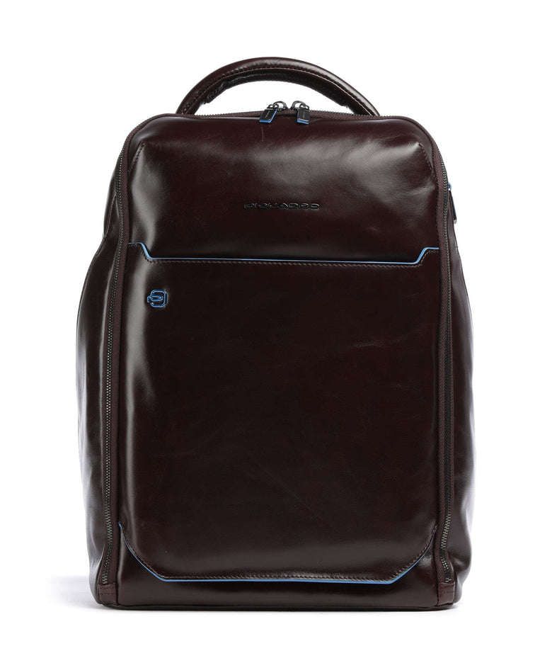 Piquadro Blue Square Backpack mogano