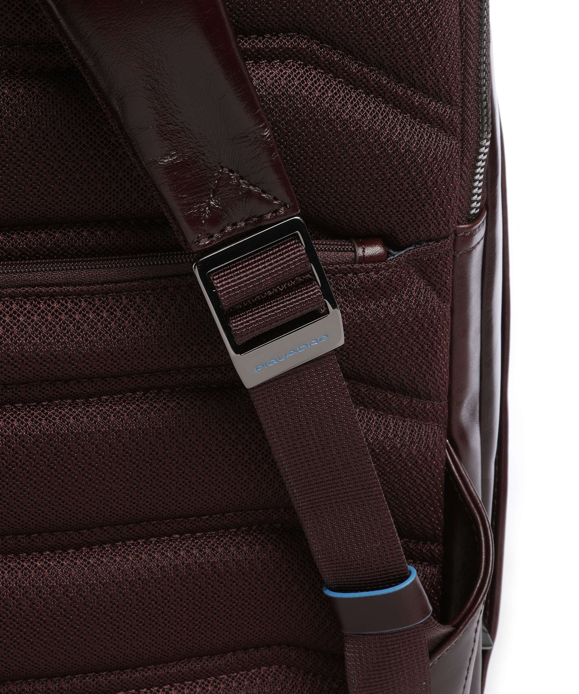Piquadro Blue Square Backpack mogano