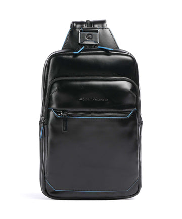 Piquadro Blue Square Sling bag nero