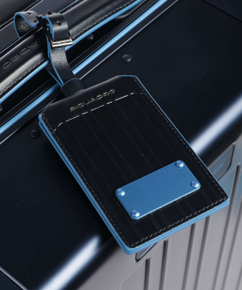 Piquadro PQ-Alub Spinner (4 wheels) blu notte