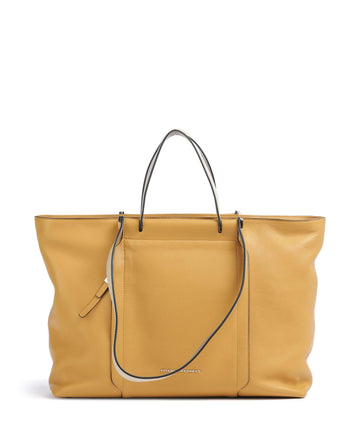 Piquadro Circle Borsa shopper yellow/beige
