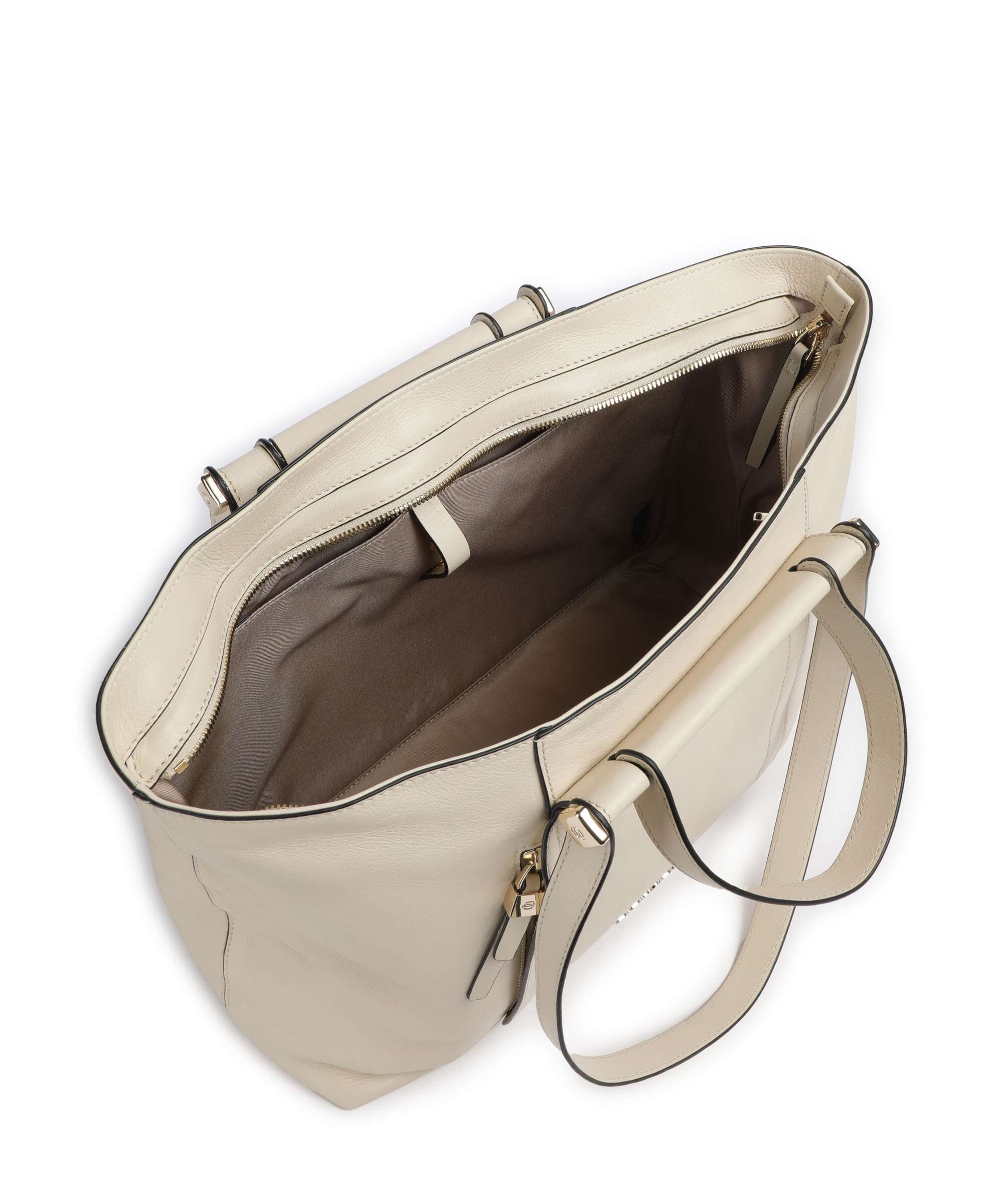 Piquadro Circle Tote bag white