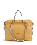 Piquadro Circle Cartella yellow/beige