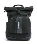 Piquadro Corner Special Ducati Rolltop backpack black