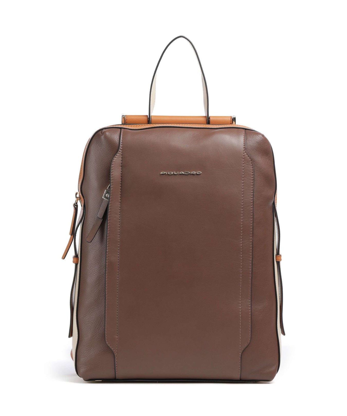 Piquadro Circle Laptop backpack marrone/beige