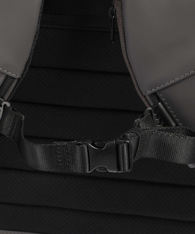 Piquadro Corner 2.0 2.0 Rolltop backpack grigio