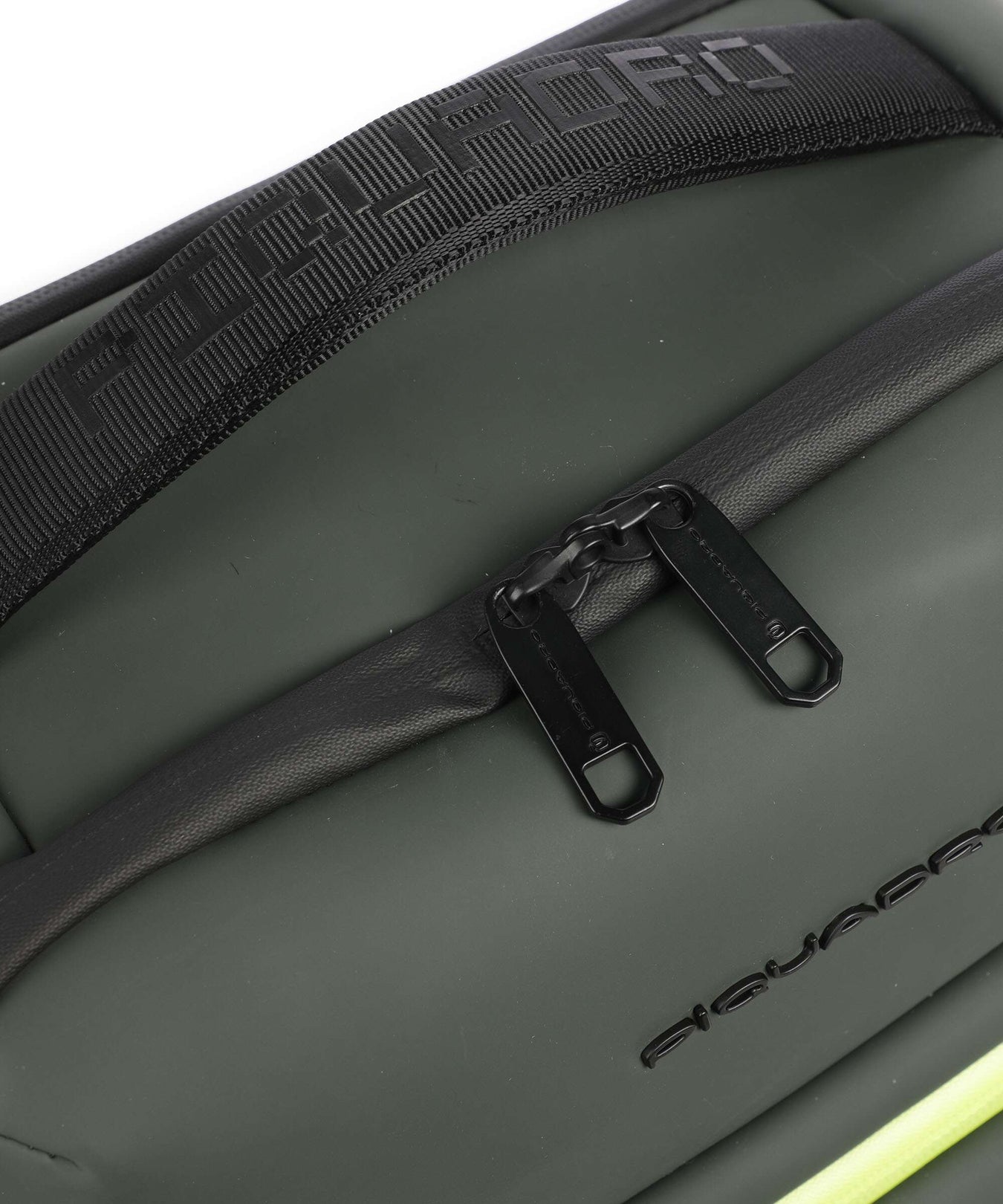 Piquadro C2OW Backpack with wheels verde