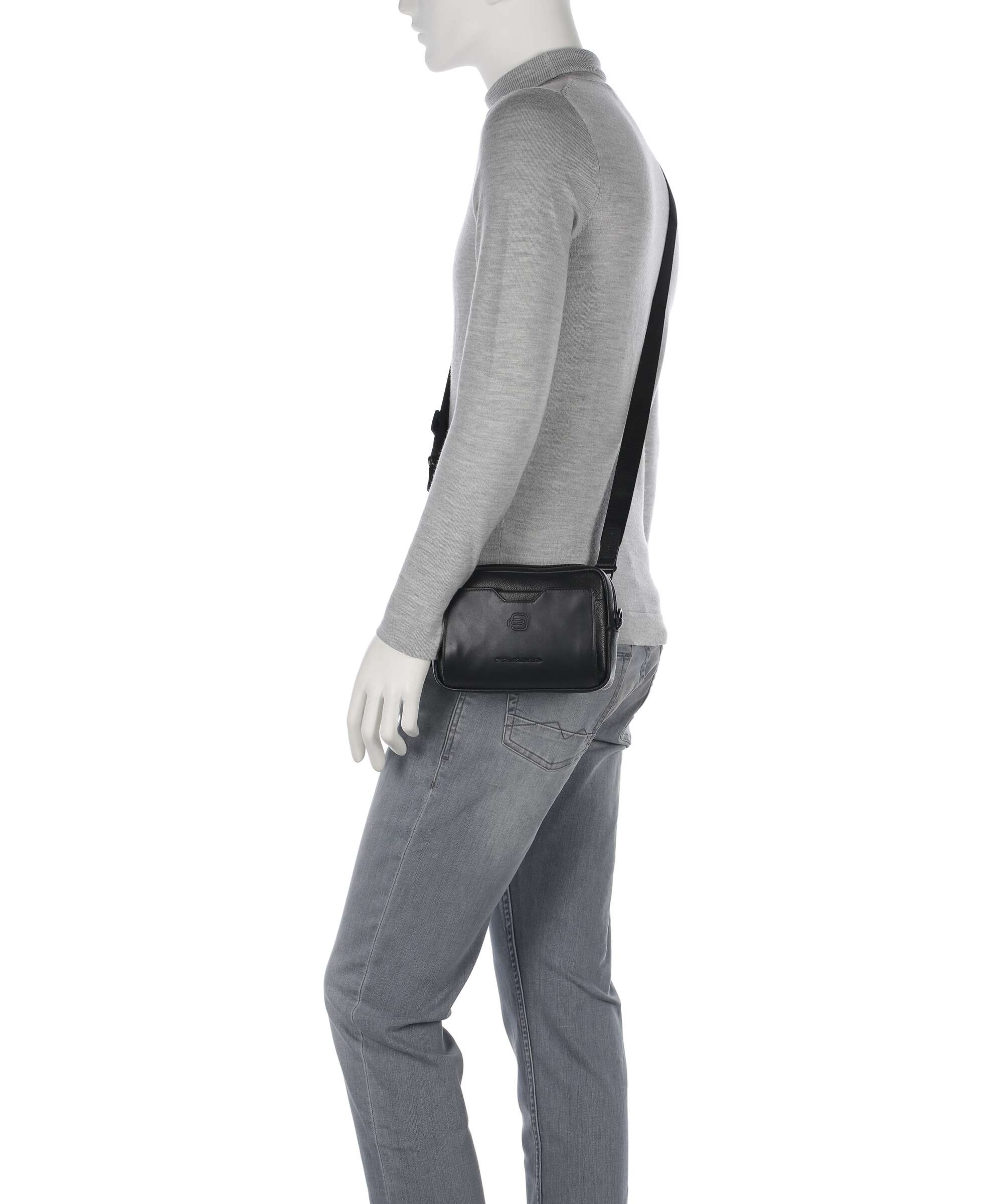 Piquadro Ael Crossbody bag black