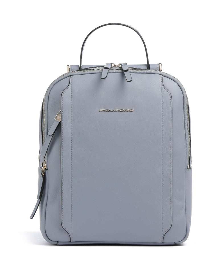 Piquadro Circle Backpack light blue