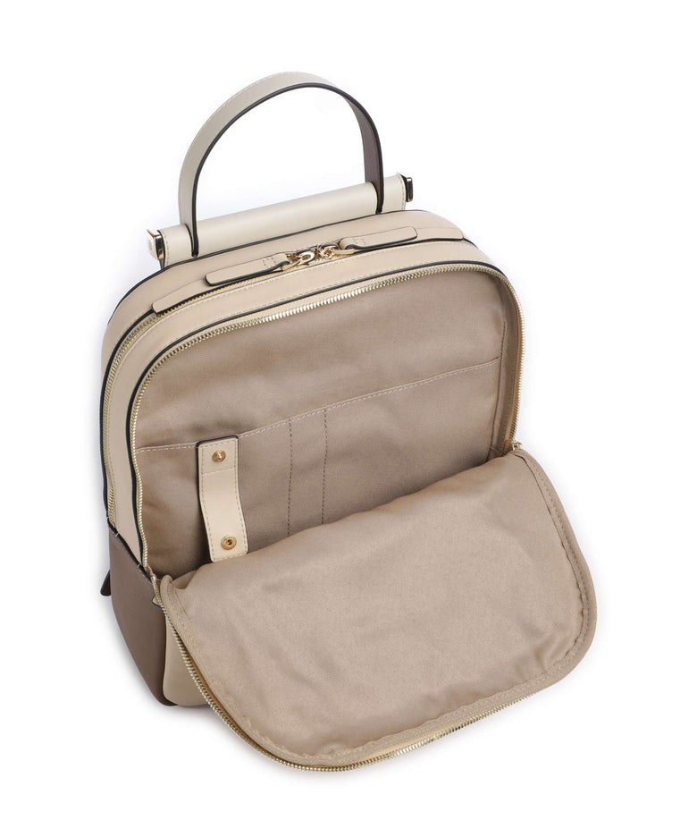 Piquadro Circle Backpack beige/cuoio