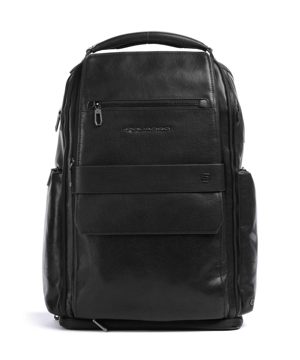Piquadro Solm Travel backpack black