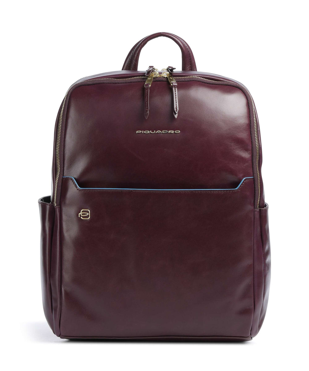 Piquadro Blue Square Backpack bordeaux