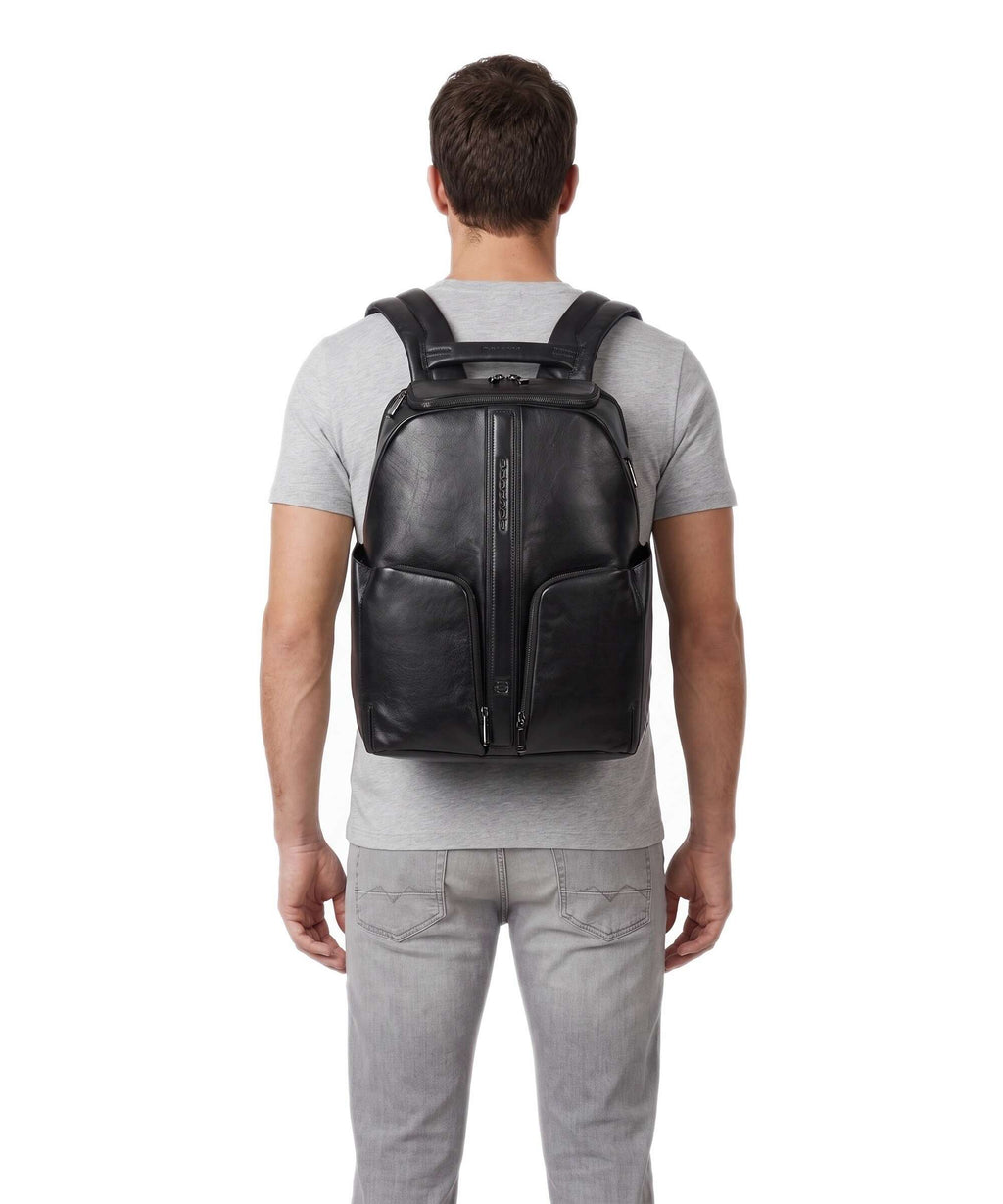 Piquadro Victor 24 Laptop backpack black
