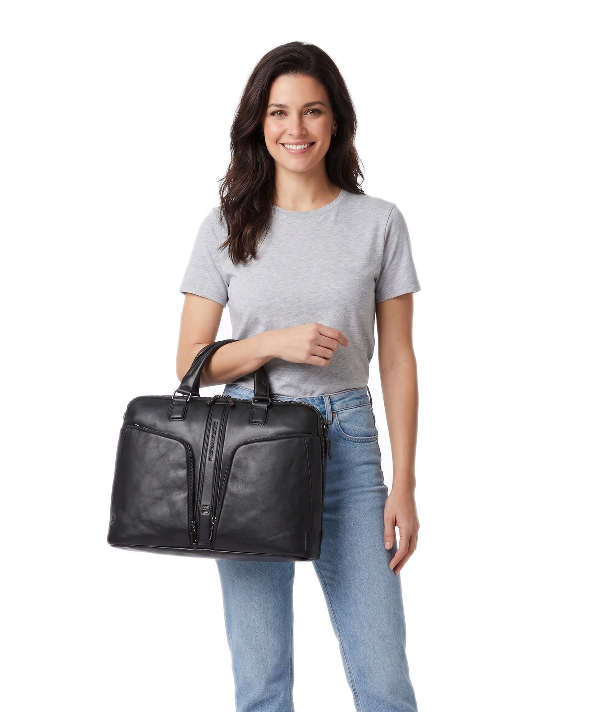 Piquadro Victor Briefcase black