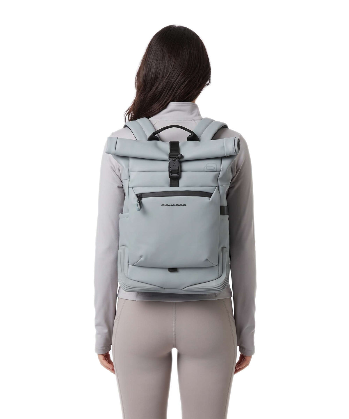 Piquadro Corner Special Ducati Rolltop backpack blue