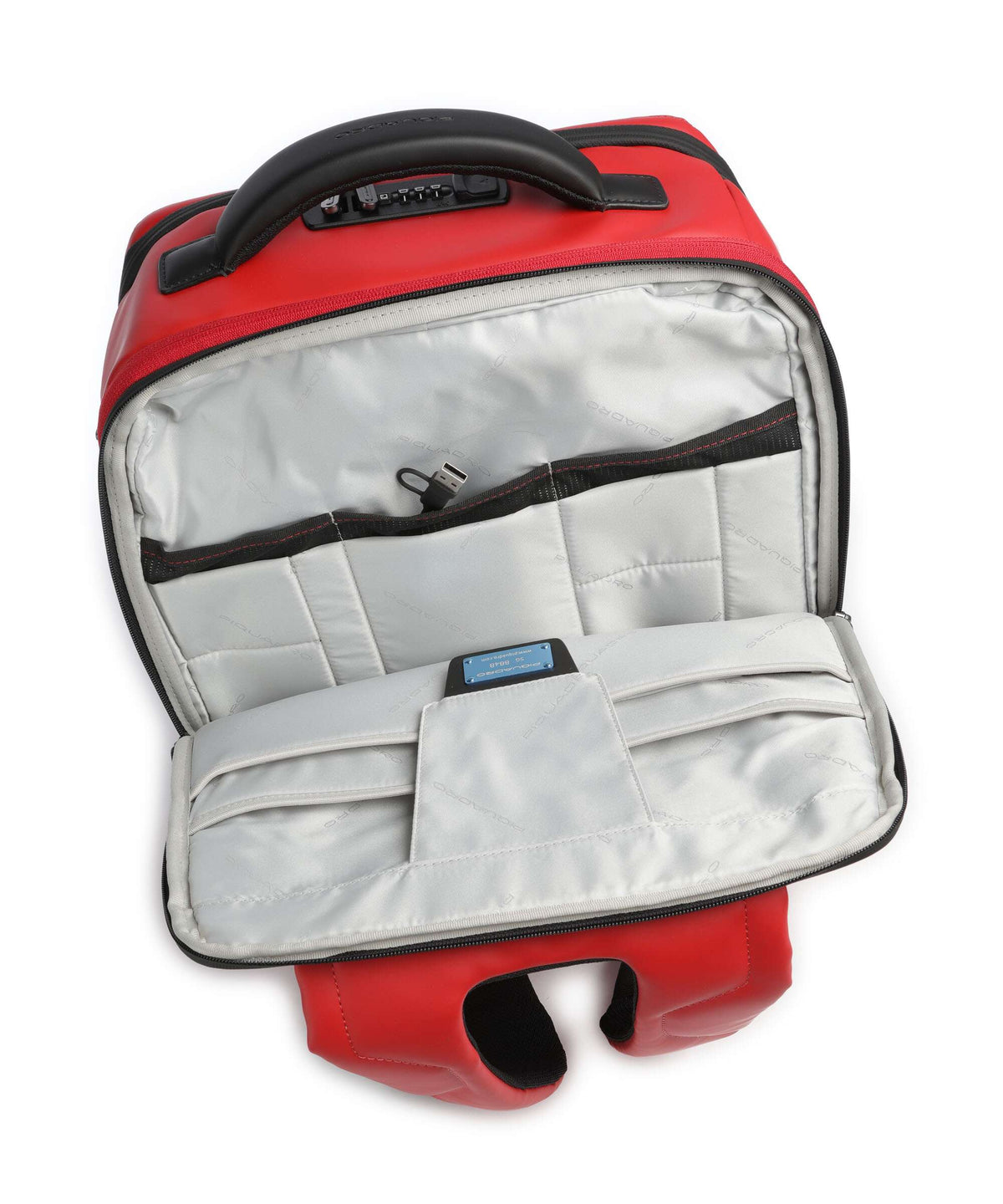 Piquadro Ducati C2OWD 35 Backpack red